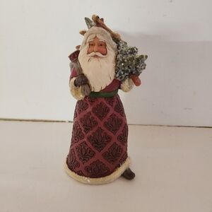 Jim Shore Heartwood Creek #4058751 Victorian Santa with Sled Christmas Ornament